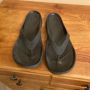 Crocs flip flops